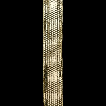 アリゲーター ゴールド 巾7.5cm 9M巻