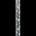 スノーフレーク ホワイト/ホワイト 巾5cm　18M巻