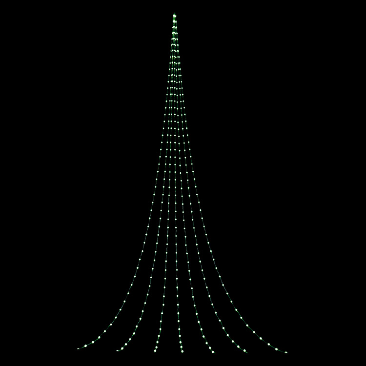 スマートLEDフルカラービッグドレープ