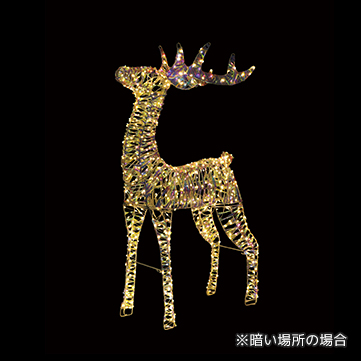 ホログラムリボントナカイ スタンディング 90